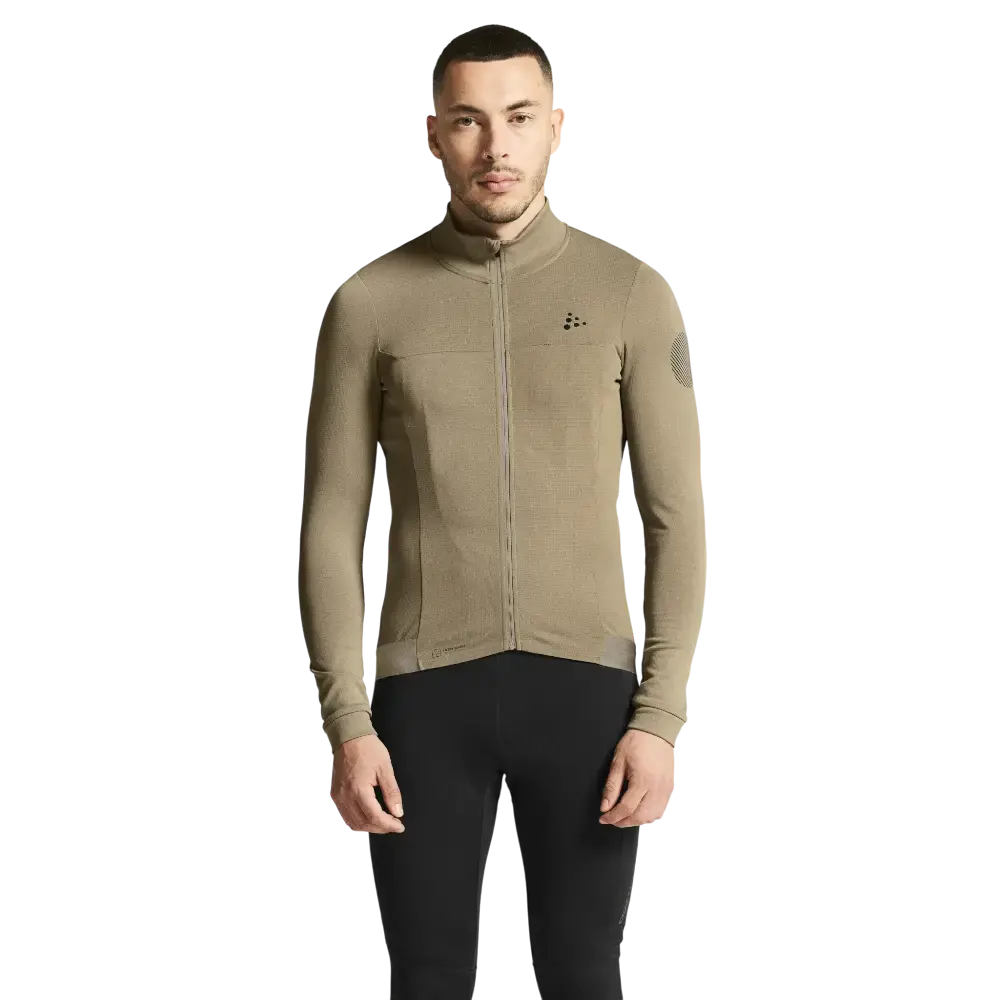 CRAFT ADV Bike SubZ Fietsshirt Lange Mouwen Lichtbruin Heren