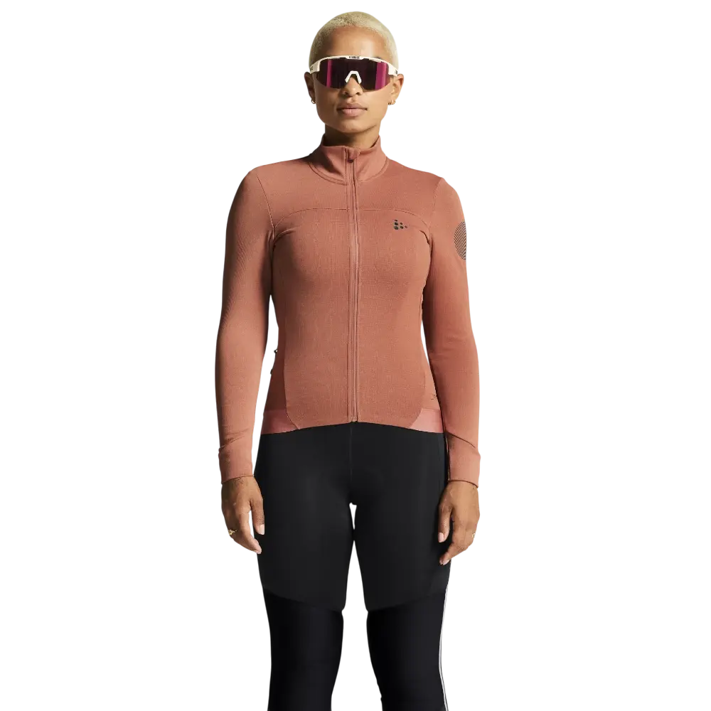 CRAFT ADV Bike SubZ Fietsshirt Lange Mouwen Roze Dames