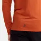 Craft CORE Gain Midlayer Lange Mouwen Donkeroranje Heren