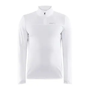 Craft CORE Gain Midlayer Lange Mouwen Wit/Wit Heren