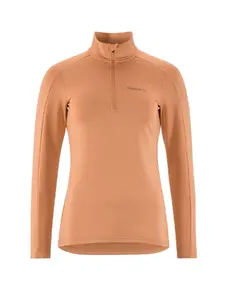 Craft CORE Gain Midlayer Lange Mouwen Licht Oranje Dames
