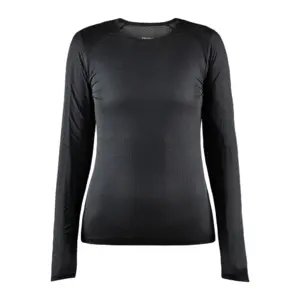 Craft Pro Dry Nanoweight Thermoshirt Lange Mouwen Zwart/Zwart Dames