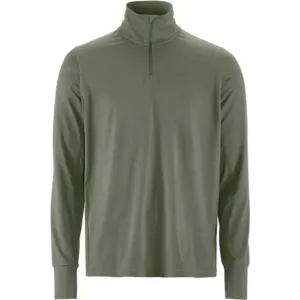 Craft Flow HZ Hardloopshirt Lange Mouwen Groen Melange Heren