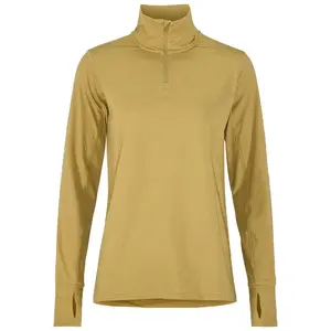 Craft Flow HZ Hardloopshirt Lange Mouwen Groen Melange Dames