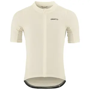 Craft ADV Endurance Fietsshirt Korte Mouwen Offwhite Heren