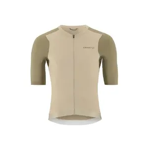 Craft ENDUR Training Fietsshirt Korte Mouwen Beige Heren