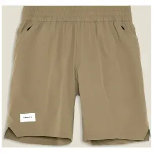 Craft Everyday Fietsbroek Kort Met Zeem Bruin Dames