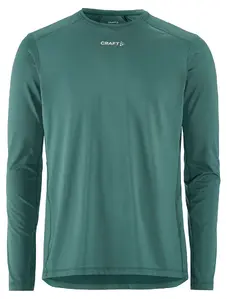 Craft ADV Essence 2 Hardloopshirt Lange Mouwen Groen/Blauw Heren