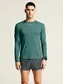 Craft ADV Essence 2 Hardloopshirt Lange Mouwen Groen/Blauw Heren