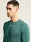Craft ADV Essence 2 Hardloopshirt Lange Mouwen Groen/Blauw Heren