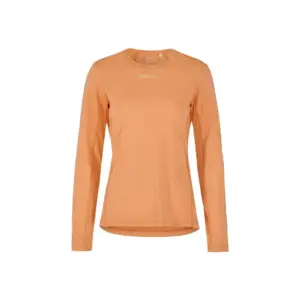 Craft ADV Essence 2 Hardloopshirt Lange Mouwen Oranje/Roze Dames