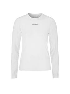 Craft ADV Essence 2 Hardloopshirt Lange Mouwen Wit/Grijs Dames
