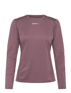 Craft ADV Essence 2 Hardloopshirt Lange Mouwen Paars Dames