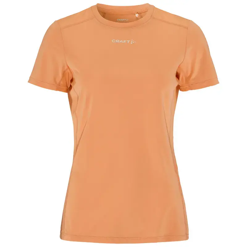 CRAFT ADV Essence 3 Hardloopshirt Korte Mouwen Oranje Dames