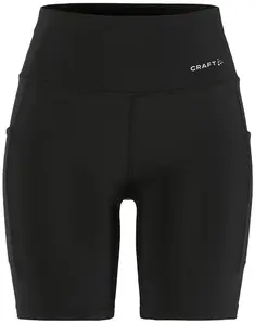 Craft Essence 3 Hardloopbroek Kort Zwart Dames