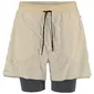 Craft Hypervent 2-IN-1 Hardloopbroek Kort Beige Heren