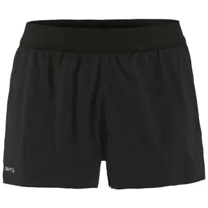 Craft Hypervent Structure Hardloopbroek Kort Zwart Dames