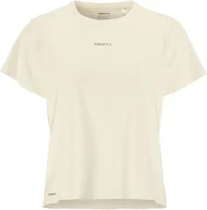 Craft Hypervent Hardloopshirt Korte Mouwen Beige Dames