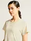 Craft Hypervent Hardloopshirt Korte Mouwen Beige Dames