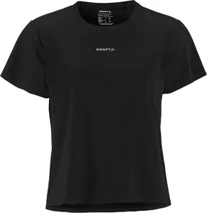 Craft Hypervent Hardloopshirt Korte Mouwen Zwart Dames