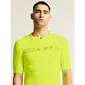 Craft ENDUR Logo Fietsshirt Korte Mouwen Fluo/Geel Heren