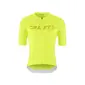 Craft ENDUR Logo Fietsshirt Korte Mouwen Fluo/Geel Heren
