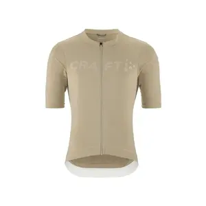 Craft ENDUR Logo Fietsshirt Korte Mouwen Beige Heren