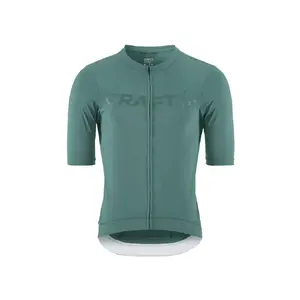 Craft ENDUR Logo Fietsshirt Korte Mouwen Groen/Blauw Heren
