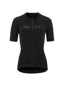 Craft ENDUR Logo Fietsshirt Korte Mouwen Zwart Dames