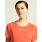 Craft CORE Essence 2 Hardloopshirt Korte Mouwen Oranje Dames