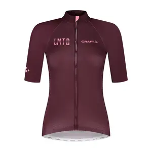 Craft LMTD 2.0 Fietsshirt Korte Mouwen Rood/Roze Dames