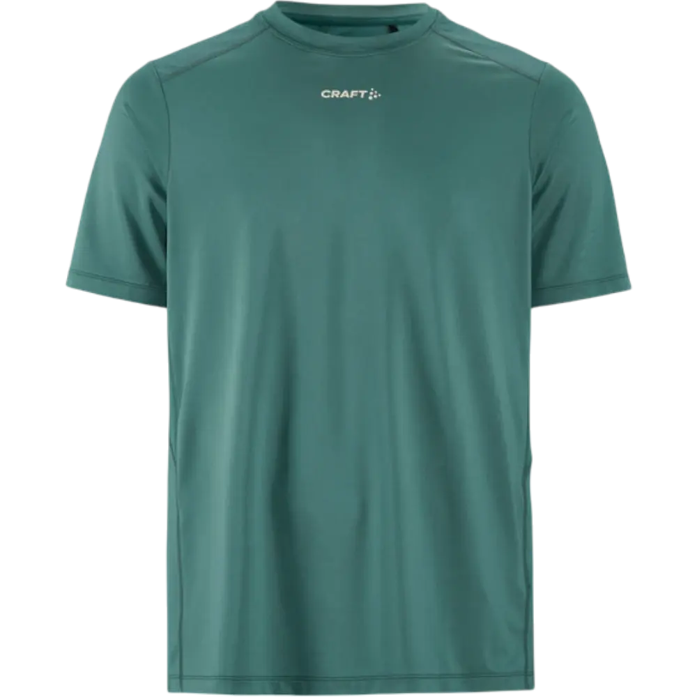 CRAFT ADV Essence 2 Hardloopshirt Korte Mouwen Groen Heren