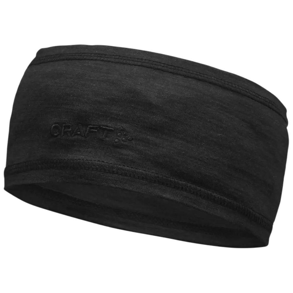 CRAFT Essence Wool Hoofdband Zwart