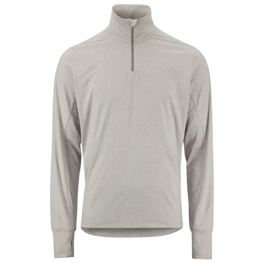 CRAFT Flow HZ Hardloopshirt Lange Mouwen Grijs Melange Heren