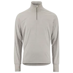 Craft Flow HZ Hardloopshirt Lange Mouwen Grijs Melange Heren
