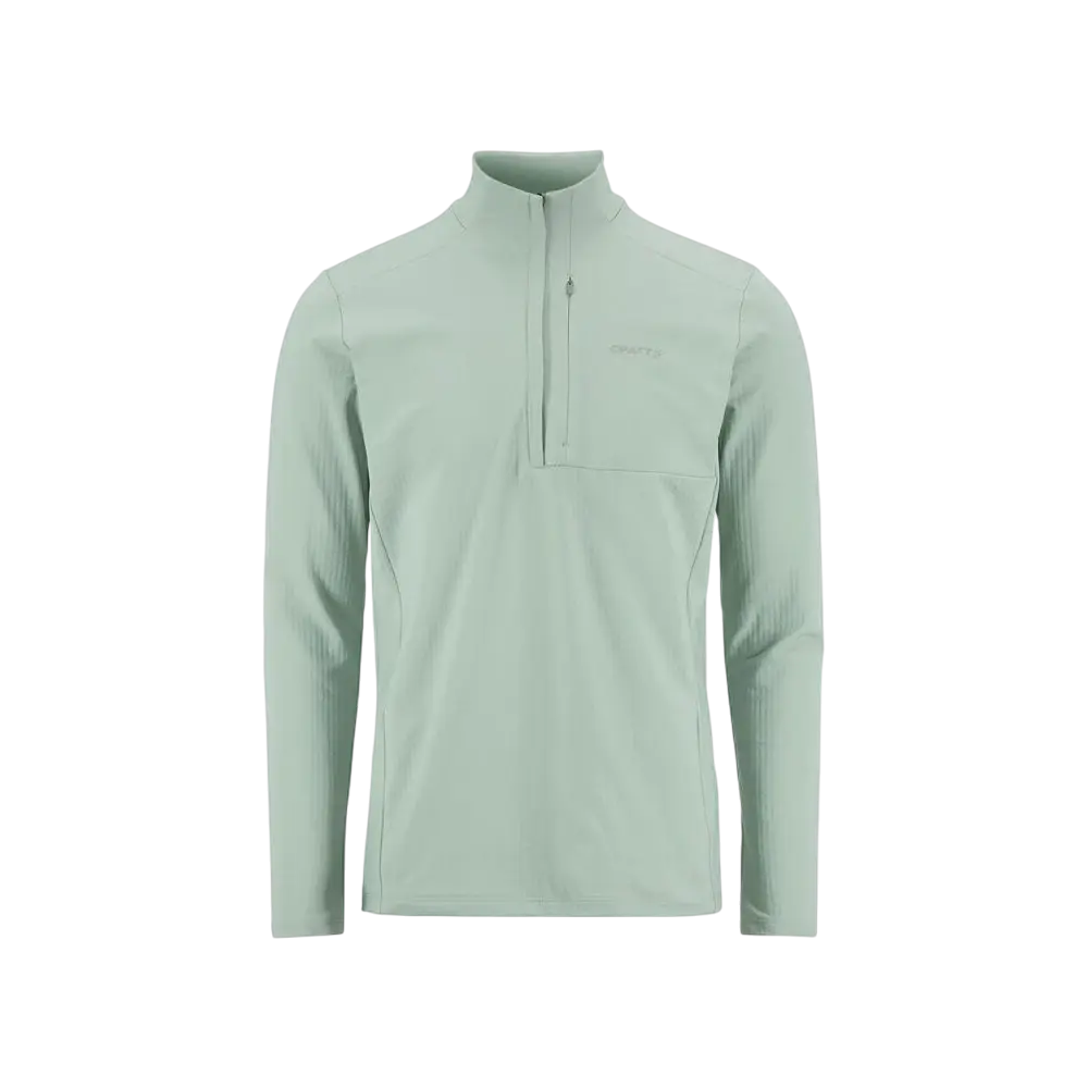 CRAFT Gain Thermal Midlayer 2 Hardloopshirt Lange Mouwen PALE LEAF Heren