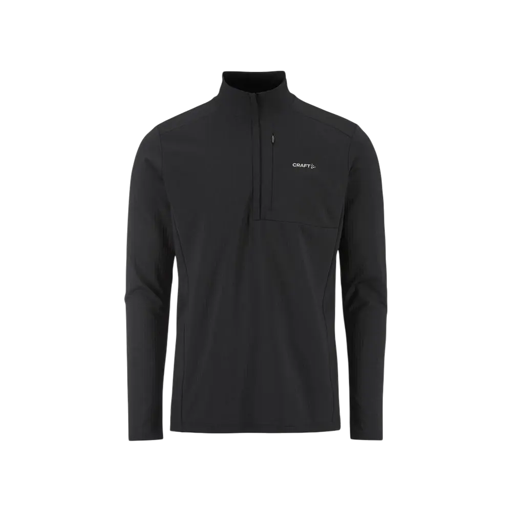 CRAFT Gain Thermal Midlayer 2 Hardloopshirt Lange Mouwen Zwart Heren