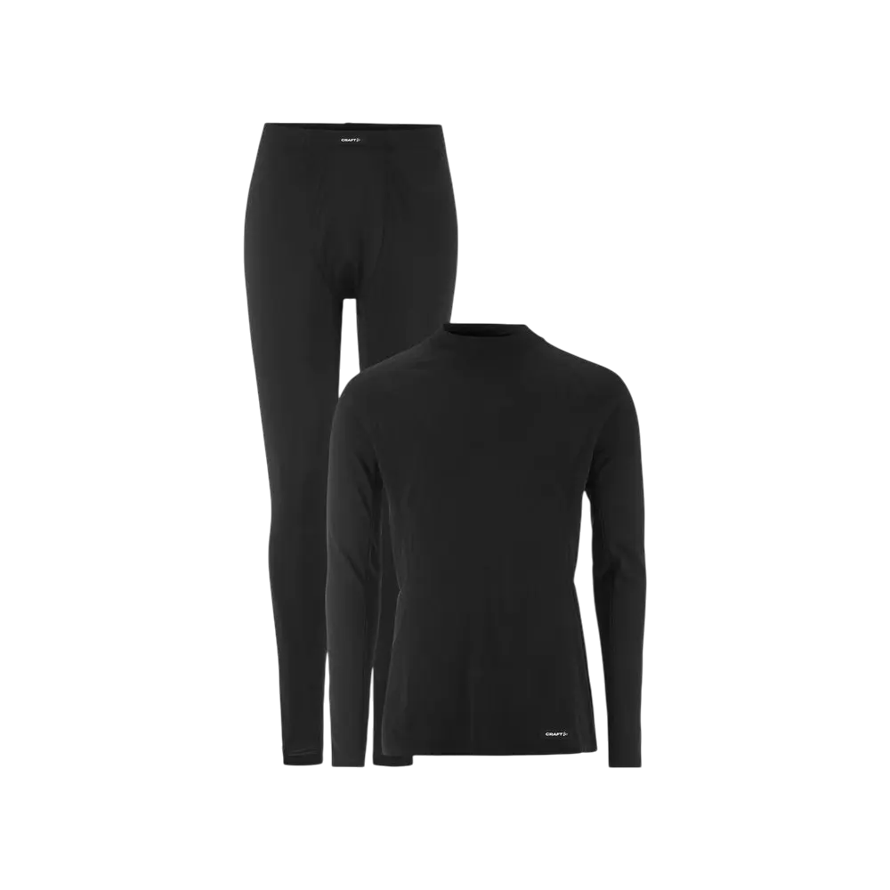 CRAFT Thermal 2-Pack Thermoshirt Lange Mouwen Zwart Heren