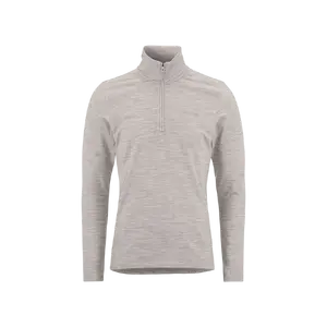 CRAFT Wool 95 HZ Thermoshirt Lange Mouwen Grijs Melange Heren