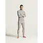 CRAFT Wool 95 HZ Thermoshirt Lange Mouwen Grijs Melange Heren — afbeelding 4