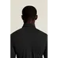 CRAFT Wool 95 HZ Thermoshirt Lange Mouwen Zwart Melange Heren — afbeelding 7