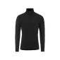 CRAFT Wool 95 HZ Thermoshirt Lange Mouwen Zwart Melange Heren — afbeelding 1