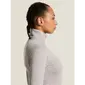 CRAFT Wool 95 HZ Thermoshirt Lange Mouwen Grijs Melange Dames — afbeelding 7