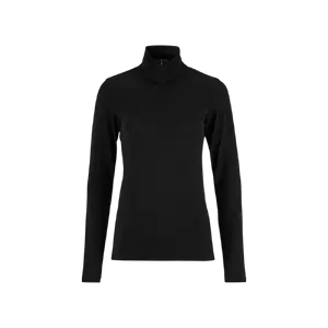 Craft Wool 95 HZ Thermoshirt Lange Mouwen Zwart Melange Dames