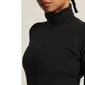 CRAFT Wool 95 HZ Thermoshirt Lange Mouwen Zwart Melange Dames — afbeelding 5