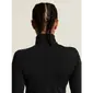 CRAFT Wool 95 HZ Thermoshirt Lange Mouwen Zwart Melange Dames — afbeelding 7