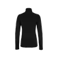 CRAFT Wool 95 HZ Thermoshirt Lange Mouwen Zwart Melange Dames — afbeelding 2
