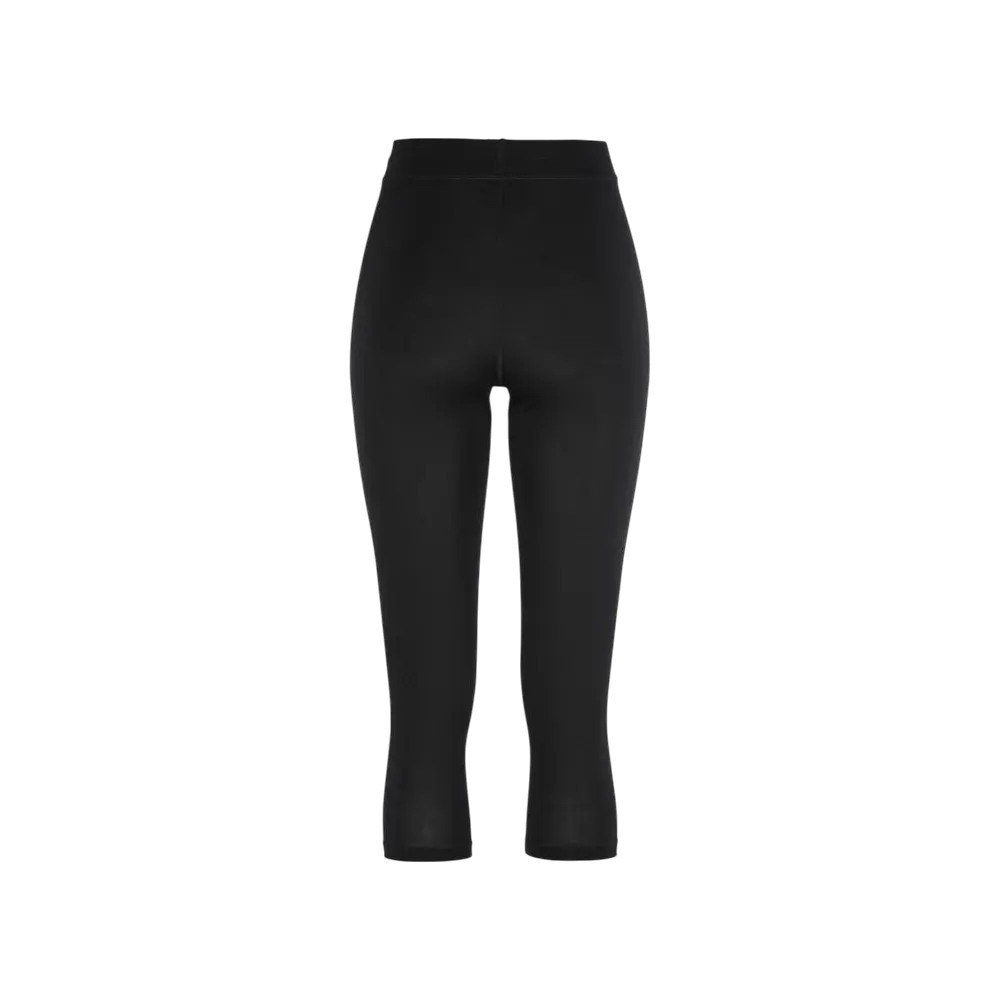 CRAFT Wool 95 Driekwart Thermobroek Zwart Melange Dames
