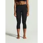 CRAFT Wool 95 Driekwart Thermobroek Zwart Melange Dames — afbeelding 7