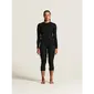 CRAFT Wool 95 Driekwart Thermobroek Zwart Melange Dames — afbeelding 8